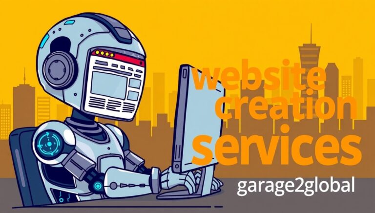 website creation services by garage2global